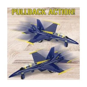 ArtCreativity Jumbo Diecast F18 Blue Angel Jets con_4