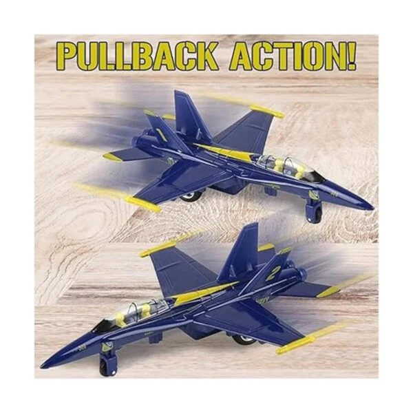 ArtCreativity Jumbo Diecast F18 Blue Angel Jets con_4
