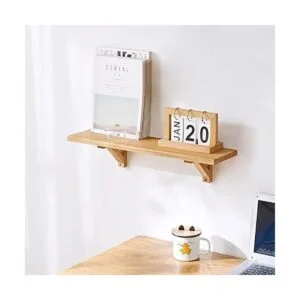Estante flotante de madera de roble macizo de 24.0 in para_4