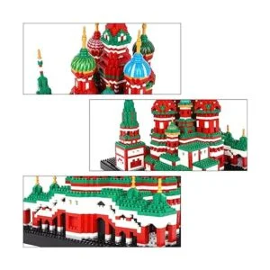 Geniteen Juego de bloques de construcción modelo de_4