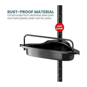 ALLZONE Organizador de ducha resistente al óxido para_3