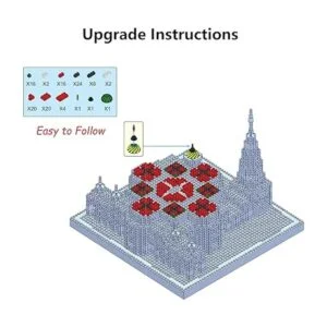 Geniteen Juego de bloques de construcción modelo de_6