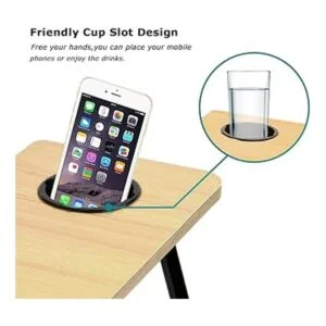 Asltoy Bandeja de cama para laptop escritorio plegable_6