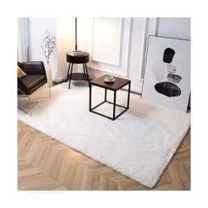 TWINNIS Alfombras muy suaves de pelo largo para_5