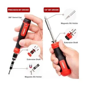 STREBITO Juego de destornilladores de precisión de 191_4