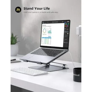 Lamicall Soporte ajustable para laptop elevador portátil_3