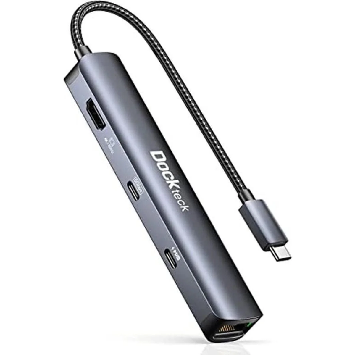 Hub USB C Ethernet HDMI 6 en 1 USBC a 4K 60Hz 100W PD_1