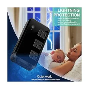 Convertidor de voltaje de 2300 W 220 V a 110 V Adaptador_2