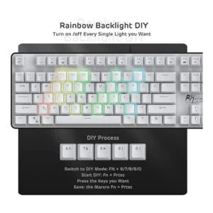 RK ROYAL KLUDGE RK920 Teclado mecánico de tamaño completo_4