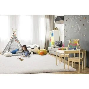 TWINNIS Alfombras muy suaves de pelo largo para_4