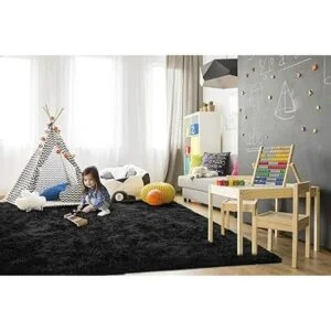 TWINNIS Alfombras muy suaves de pelo largo mullida para_4