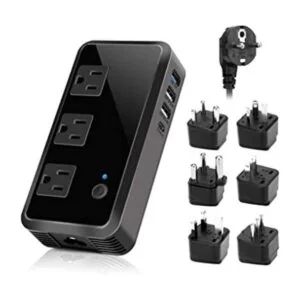 Convertidor de voltaje de 2300 W 220 V a 110 V Adaptador_1