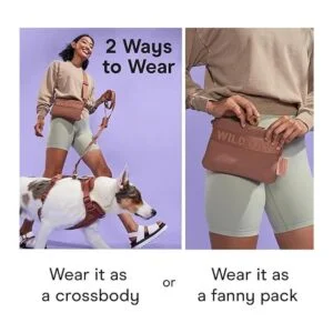 Wild One Treat Pouch Fanny Pack CrossBody Bag wear Two_5
