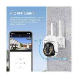 TUYA Cámara PTZ para exteriores cámara de vigilancia_2