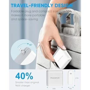 Cargador USB C PowerLot de 100 W cargador de pared rápido_3