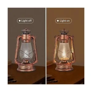 NOXARTE Lámpara de mesa de farol antigua lámparas de mesa_6