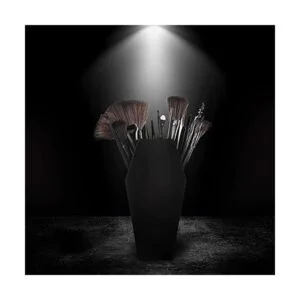 nanayo Estante de ataúd de maquillaje y soporte para_4