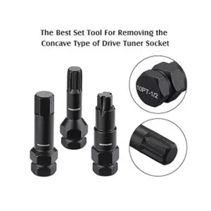 MIXPOWER Juego de llaves maestras de tuercas de bloqueo de_6