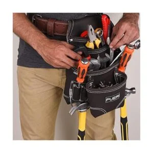 FUERI Bolsa de herramientas de cuero para carpinteros 10_7