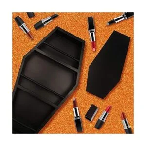 nanayo Estante de ataúd de maquillaje y soporte para_7