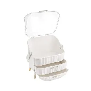 ZOOFOX Organizador de maquillaje impermeable y a prueba_3