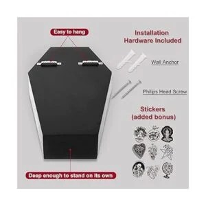 nanayo Estante de ataúd de maquillaje y soporte para_6