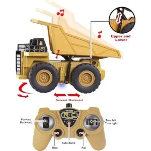 JOYIN Juego de 2 juguetes para vehículos de construcción_3