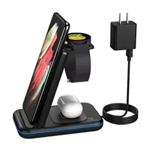 HOLYJOY Cargador inalámbrico para Samsung estación de_1