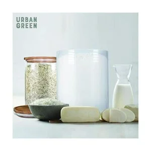 Tarros de vidrio con tapas herméticas color verde urbano_5