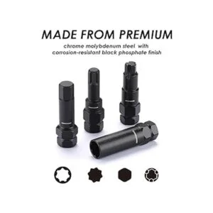 MIXPOWER Juego de llaves maestras de tuercas de bloqueo de_5