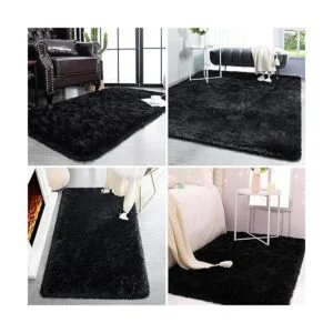 TWINNIS Alfombras muy suaves de pelo largo mullida para_5