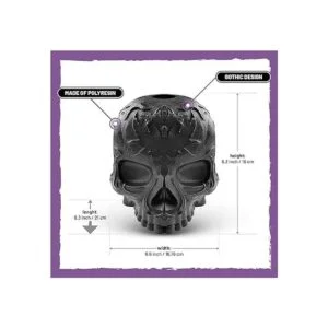 Funda de caja de pañuelos calavera gótica para encimera_7