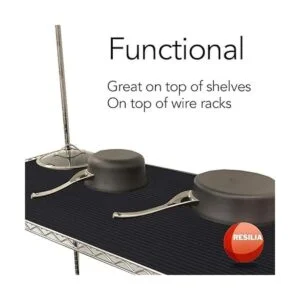 Resilia Utility Runner Plástico negro de 24 pulgadas de_2