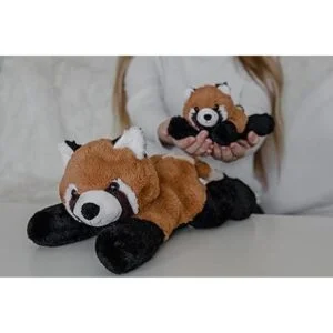 Red Pandas Juego de juguetes de peluche súper suaves para_5