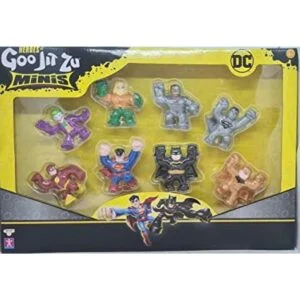 Heroes Of Goo Jit Zu Minis DC Juego de 8 figuras de cómic_1