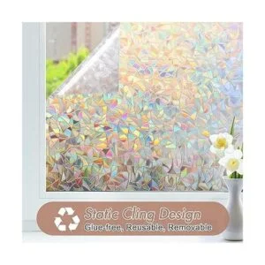 Haton Película decorativa para ventana con adhesión_6