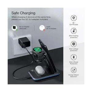 HOLYJOY Cargador inalámbrico para Samsung estación de_6