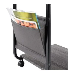 Seville Classics Mesa auxiliar en forma de C madera de_5