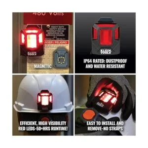 Klein Tools 56063 Luz de seguridad recargable con imán_4