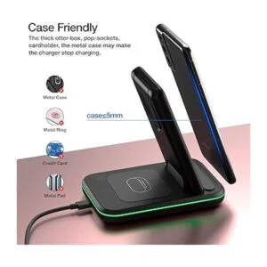 HOLYJOY Cargador inalámbrico para Samsung estación de_3