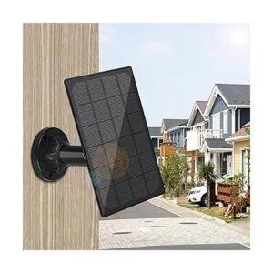 Panel solar compatible con cámara inalámbrica alimentada_5