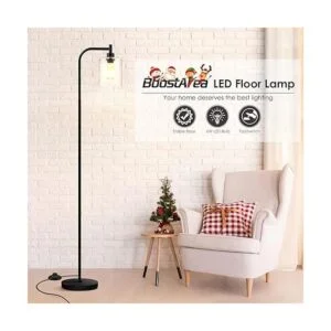 Lámpara de pie lámpara de pie con pantalla de cristal_2