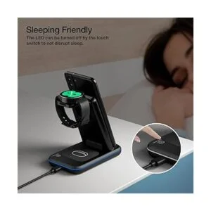 HOLYJOY Cargador inalámbrico para Samsung estación de_5
