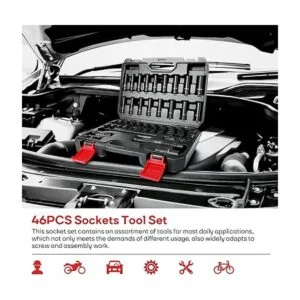 Eastvolt Kits de herramientas mecánicas juego de llaves_7