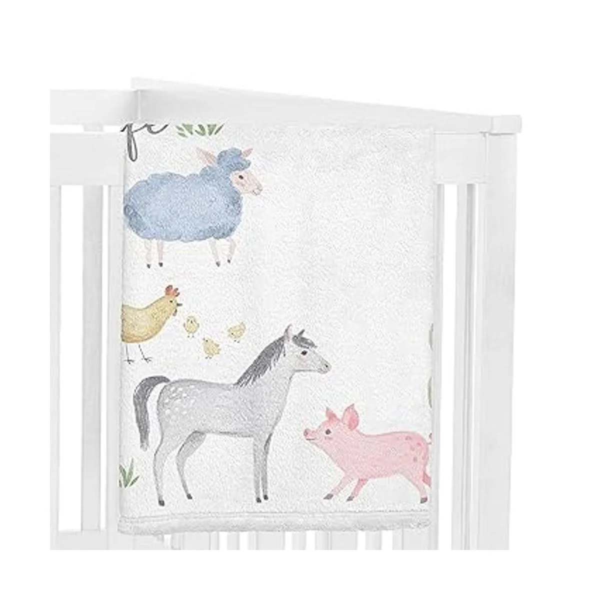 Sweet Jojo Designs Manta mensual para recién nacido_3