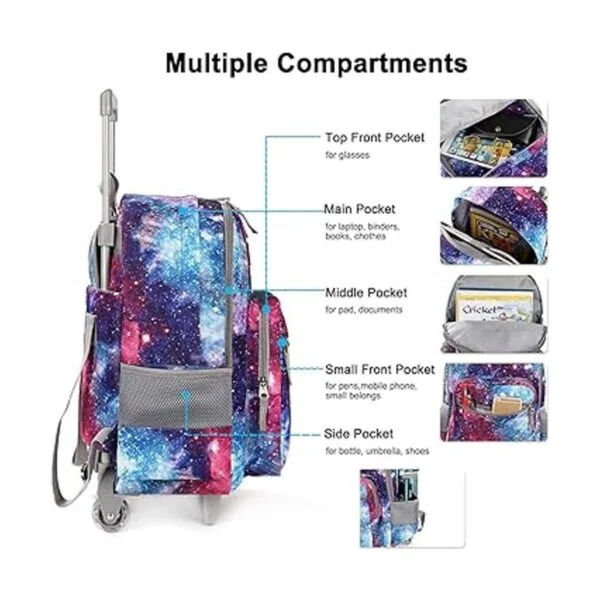 Mochila rodante de 18 pulgadas con ruedas de doble asa_3