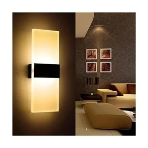 Lámpara de pared acrílica con interruptor táctil_4