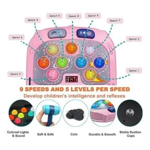 Juego Whack A Mole juguetes para niños y niñas de 3 a 12_6