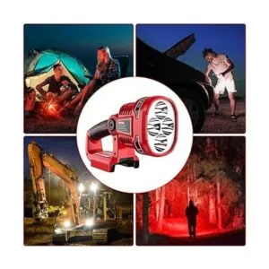 DTEZTECH Luz de trabajo LED de 12 W 1120 lm alimentada por_7