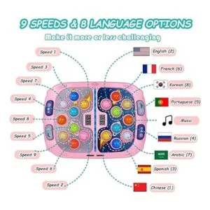 Juego Whack A Mole juguetes para niños y niñas de 3 a 12_2